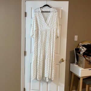 Anthropologie maxi dress